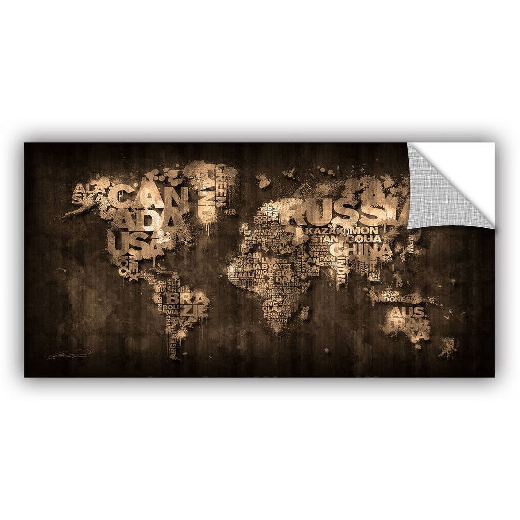 ArtWall ArtAppealz Mikael B  'Dark Storm I' Removable Wall Art Small