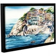 thumbnail image 1 of ArtWall Bill Drysdale "Cinque Terra" Gallery-Wrapped Floater-Framed Canvas, 1 of 1