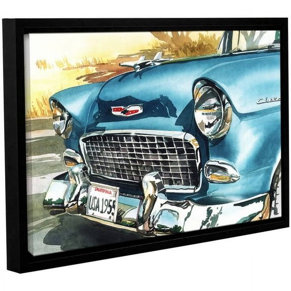 ArtWall Bill Drysdale "Cool 55" Gallery-Wrapped Floater-Framed Canvas