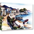 thumbnail image 1 of ArtWall Bill Drysdale "Nafpaktos" Gallery-Wrapped Canvas, 1 of 2