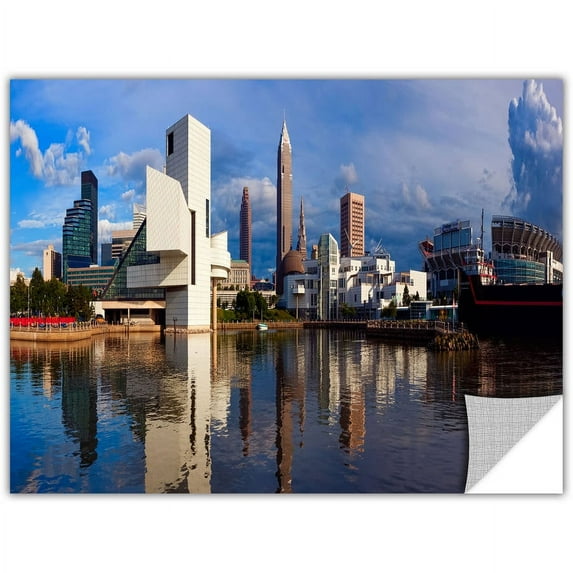 ArtWall Cody York "Cleveland 20" ArtAppealz Removable Wall Art