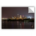 thumbnail image 1 of ArtWall Cody York "Cleveland Skyline 11" ArtAppealz Removable Wall Art, 1 of 1