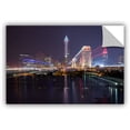 thumbnail image 1 of ArtWall Cody York "Cleveland Skyline 14" ArtAppealz Removable Wall Art, 1 of 1