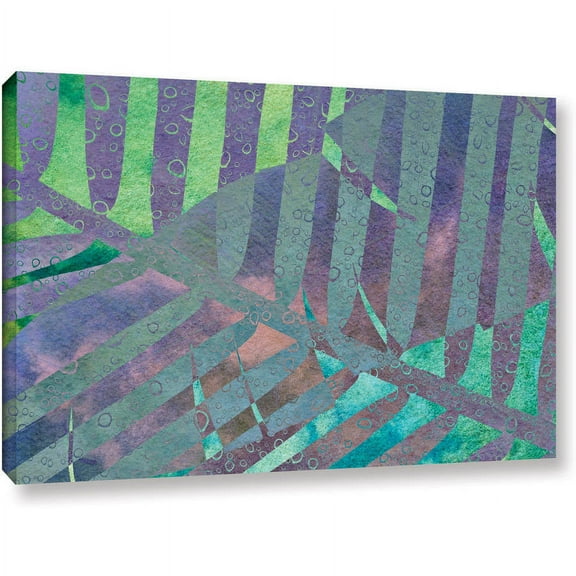 ArtWall Cora Niele "Leaf Shades III" Gallery-Wrapped Canvas