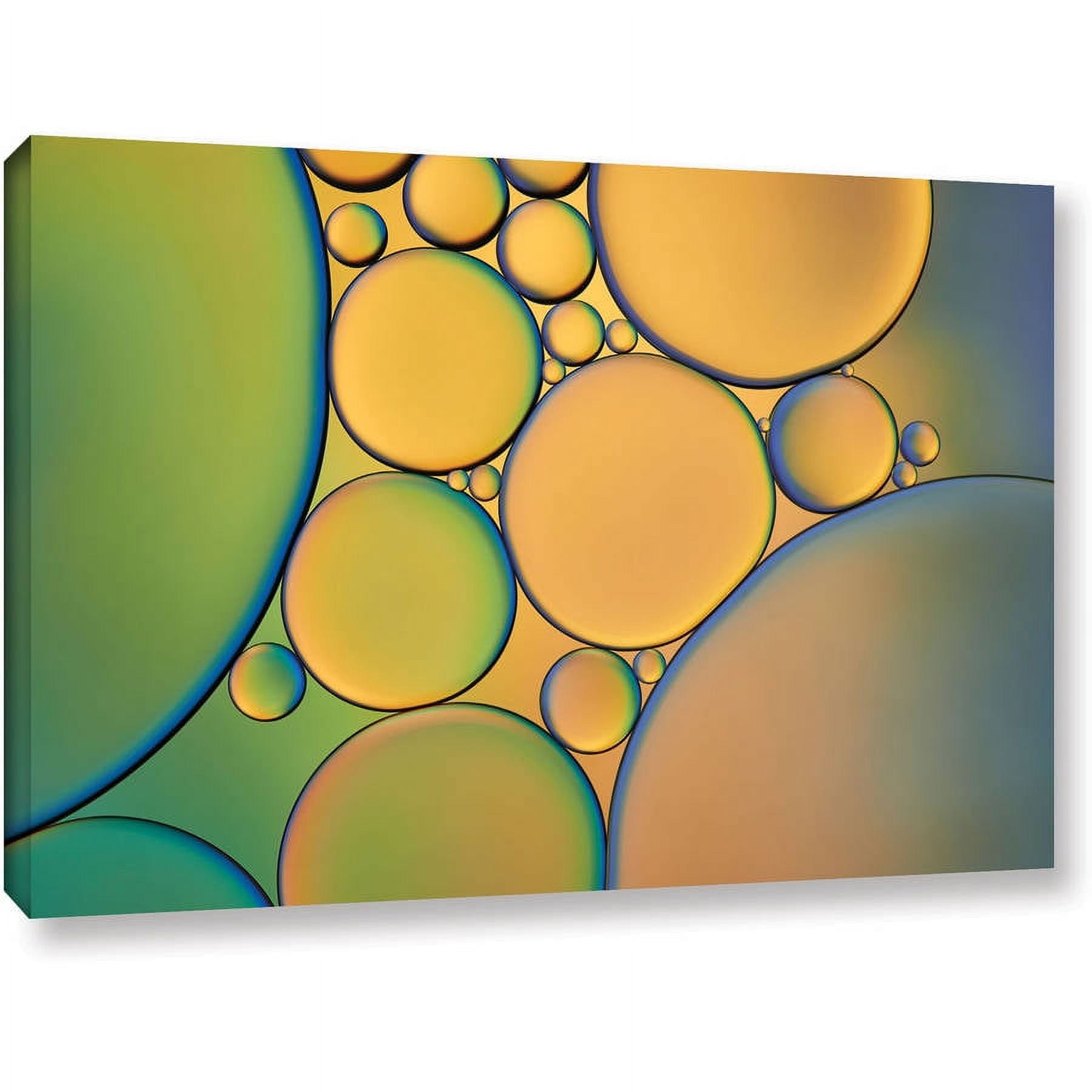 ArtWall Cora Niele "Orange Green" Gallery-Wrapped Canvas