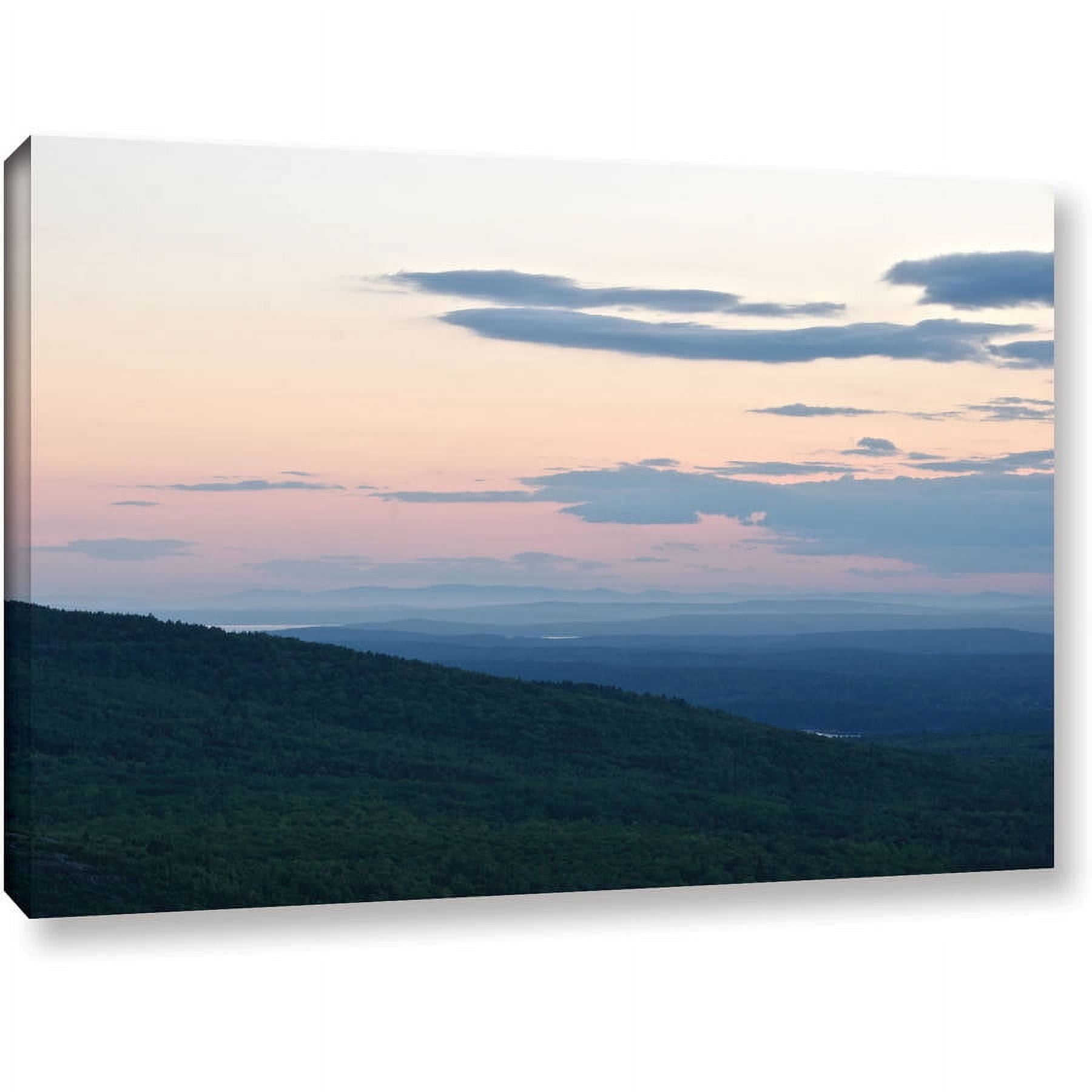 ArtWall Dan Wilson "Acadia Sunset III " Gallery-Wrapped Canvas