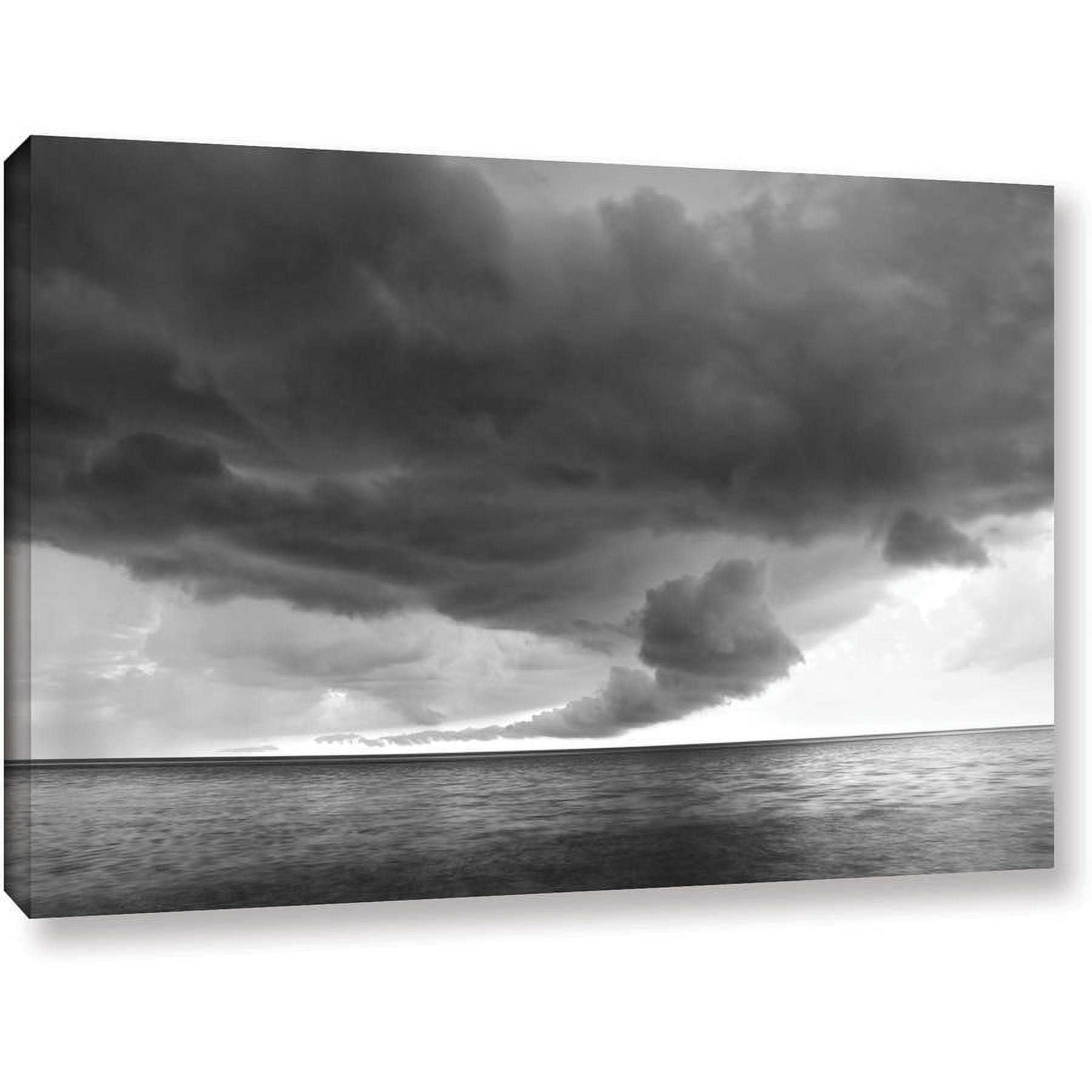 ArtWall Dan Wilson "Lake Erie Storm  " Gallery-Wrapped Canvas