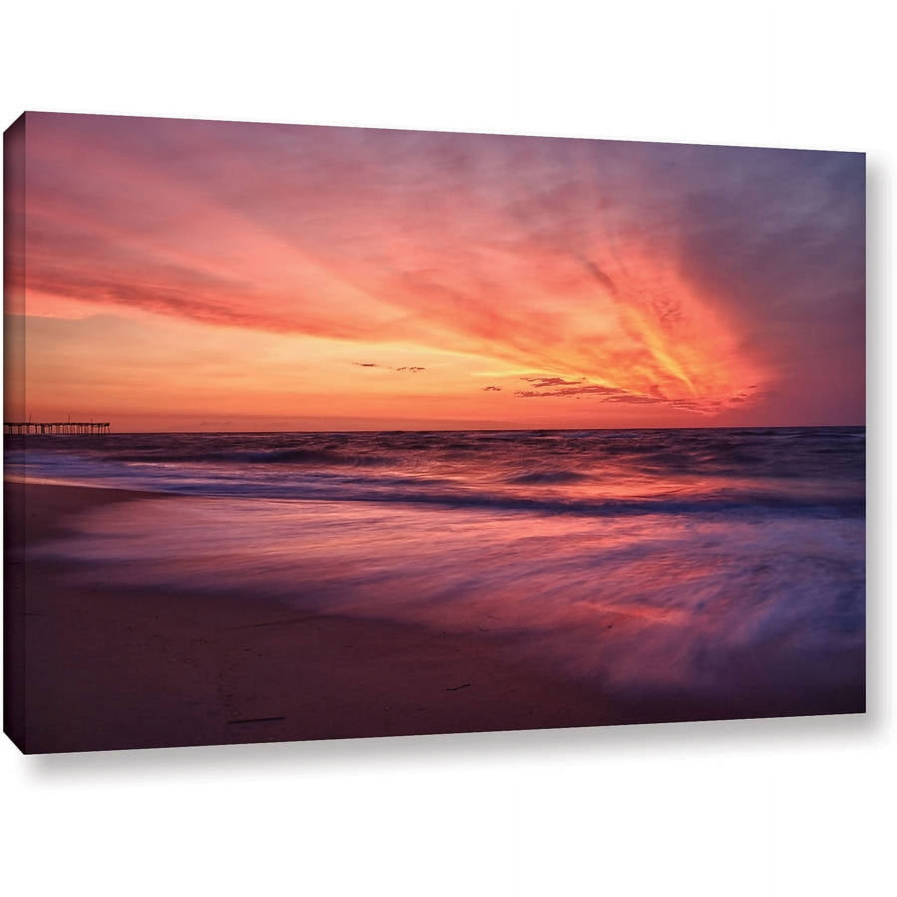ArtWall Dan Wilson "Outer Banks Sunset II" Gallery-Wrapped Canvas