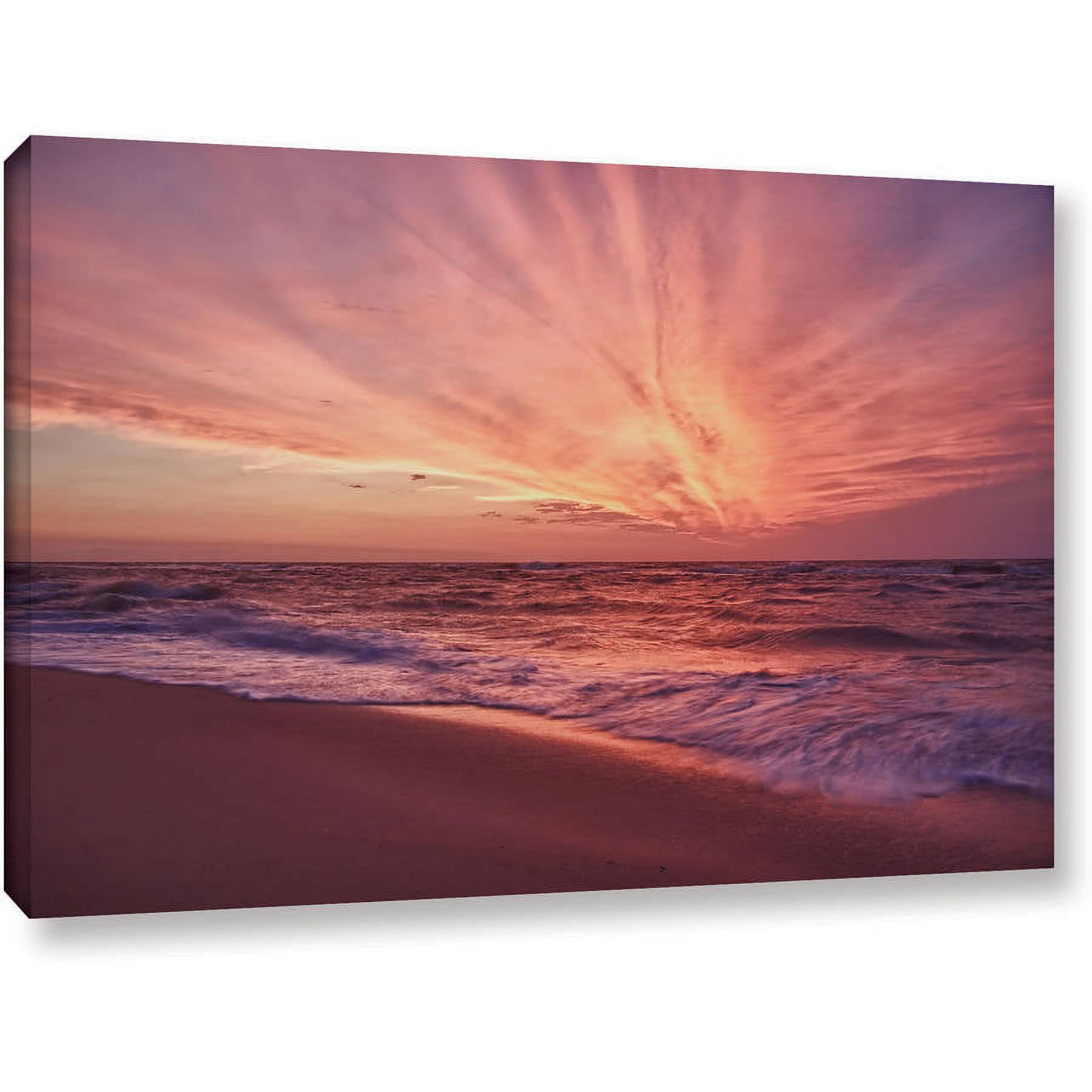ArtWall Dan Wilson "Outer Banks Sunset III" Gallery-Wrapped Canvas