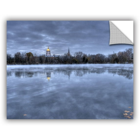 ArtWall Dan Wilson "The Basilica-Notre Dame" ArtAppealz Removable Wall Art