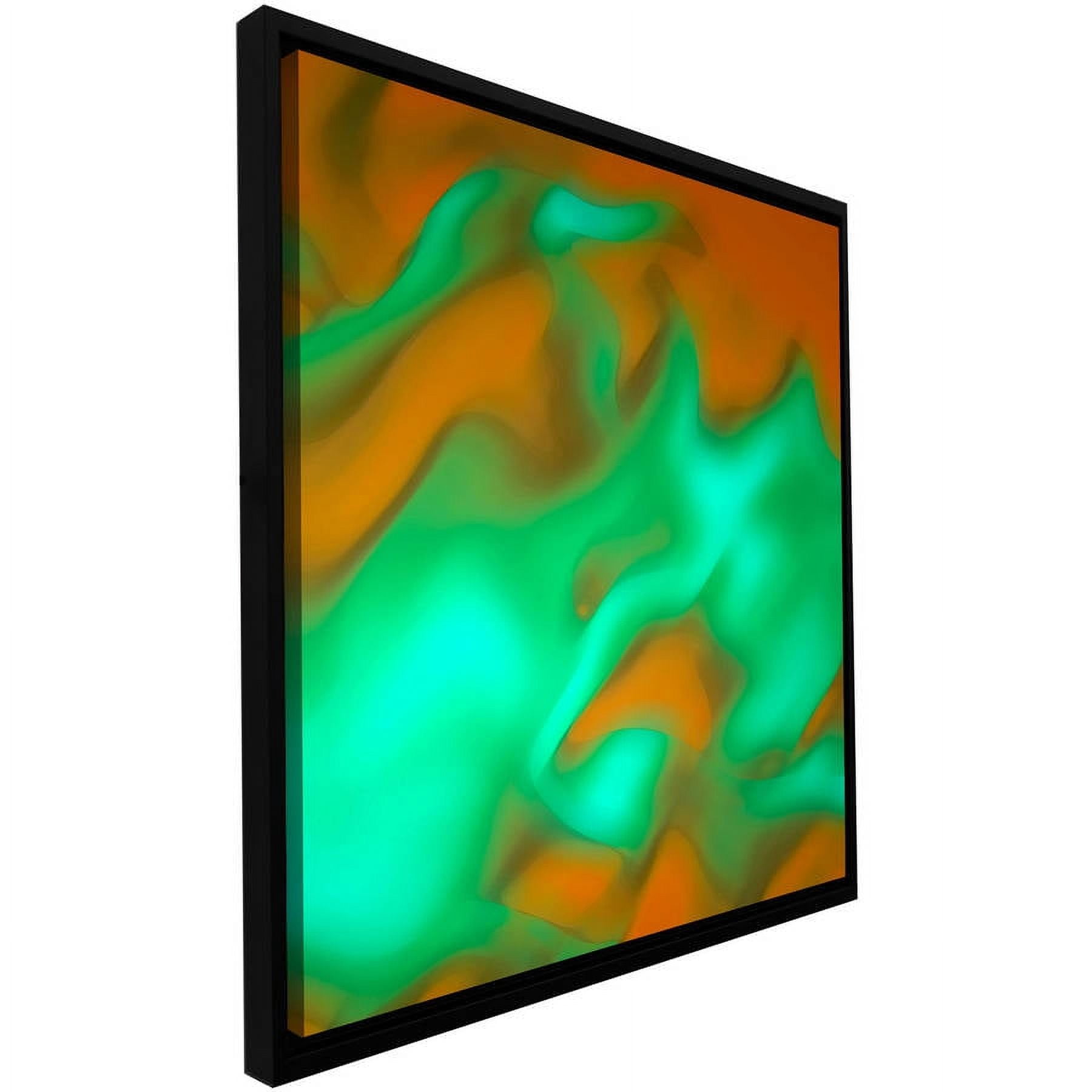 ArtWall Dean Uhlinger "Fabric Study" Floater Framed Gallery-Wrapped Canvas