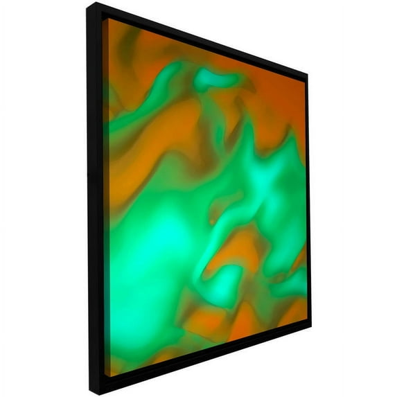 ArtWall Dean Uhlinger "Fabric Study" Floater Framed Gallery-Wrapped Canvas