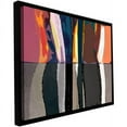 thumbnail image 1 of ArtWall Dean Uhlinger "Geometric Evolution" Floater Framed Gallery-Wrapped Canvas, 1 of 2