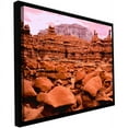 thumbnail image 1 of ArtWall Dean Uhlinger "Goblin Valley Dusk" Floater Framed Gallery-Wrapped Canvas, 1 of 1