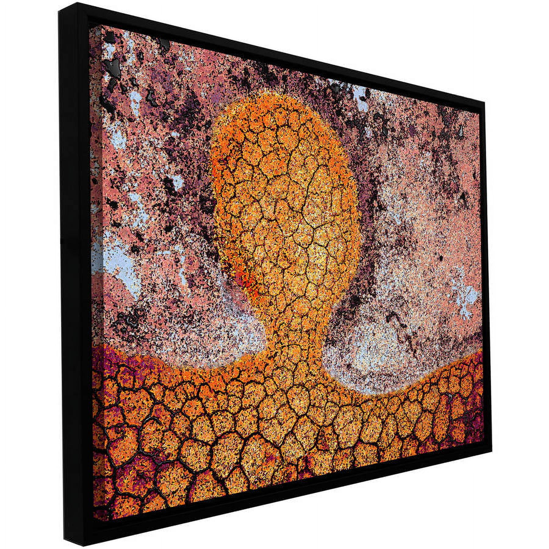 ArtWall Dean Uhlinger "Iktomi" Floater Framed Gallery-Wrapped Canvas