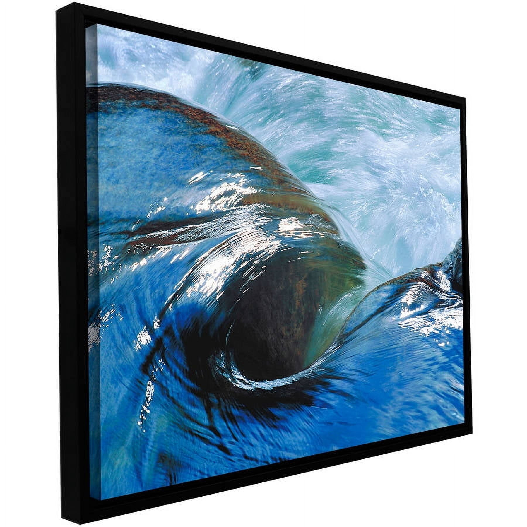 ArtWall Dean Uhlinger "Kern River Flow" Floater Framed Gallery-Wrapped Canvas