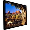 thumbnail image 1 of ArtWall Dean Uhlinger "Monument Valley Morn" Floater Framed Gallery-Wrapped Canvas, 1 of 2