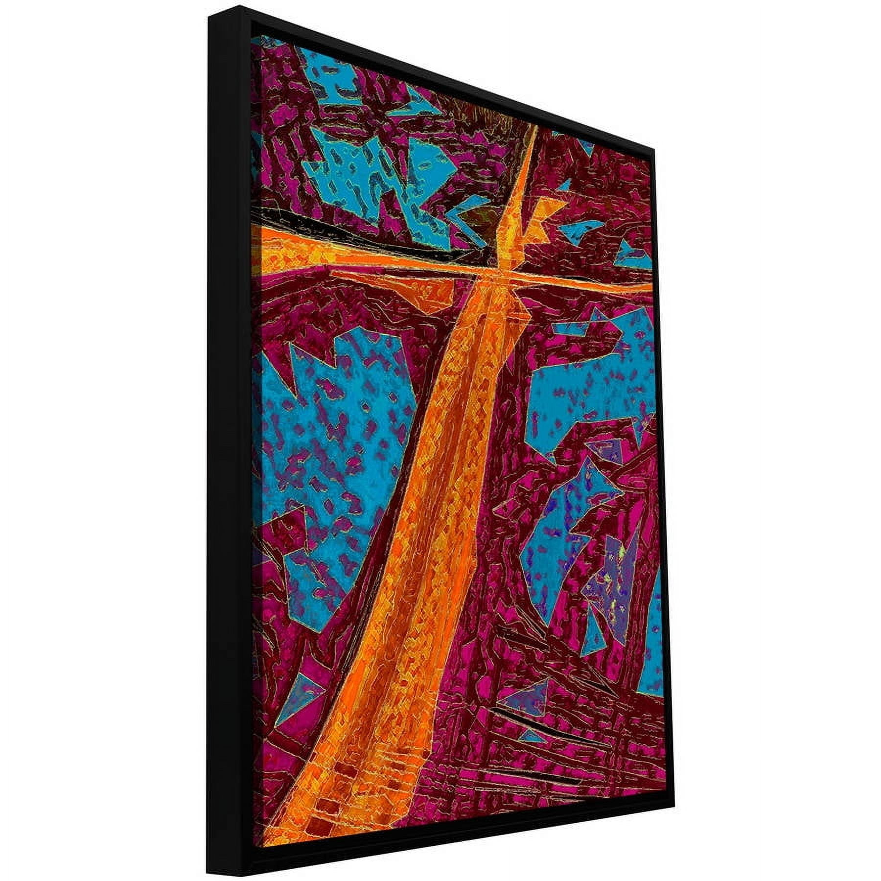 ArtWall Dean Uhlinger "South For The Winter, Sur Para El Invierno" Floater Framed Gallery-Wrapped Ca