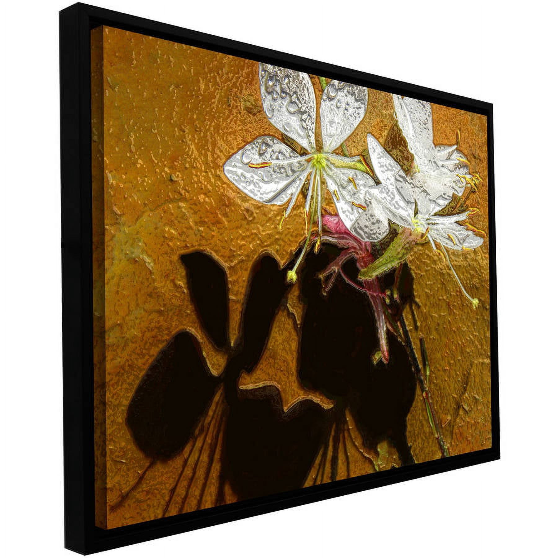 ArtWall Dean Uhlinger "Spring Shadows" Floater Framed Gallery-Wrapped Canvas