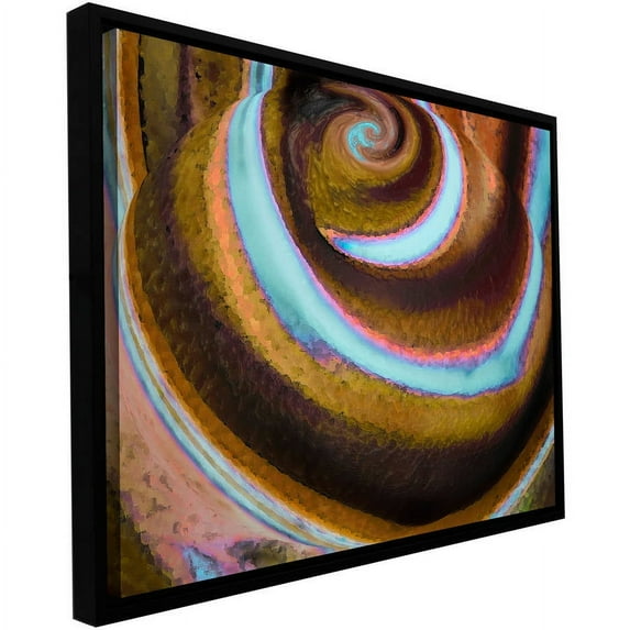ArtWall Dean Uhlinger "Top Down" Floater Framed Gallery-Wrapped Canvas