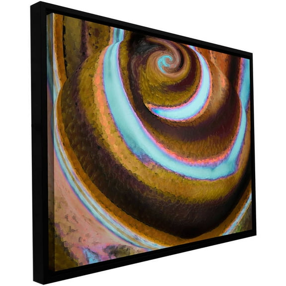 ArtWall Dean Uhlinger "Top Down" Floater Framed Gallery-Wrapped Canvas