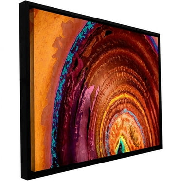 ArtWall Dean Uhlinger "Wanagi Tacaku" Floater Framed Gallery-Wrapped Canvas
