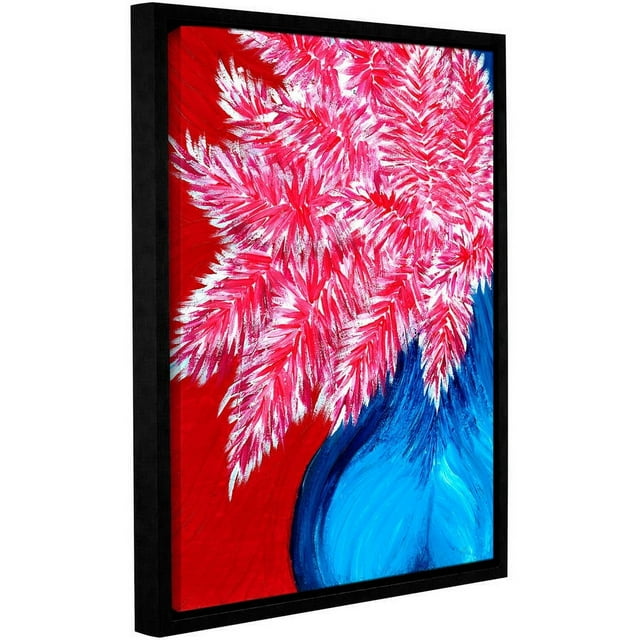 ArtWall Debra Purcell "Sexy Angel" Gallery-Wrapped Floater-Framed Canvas