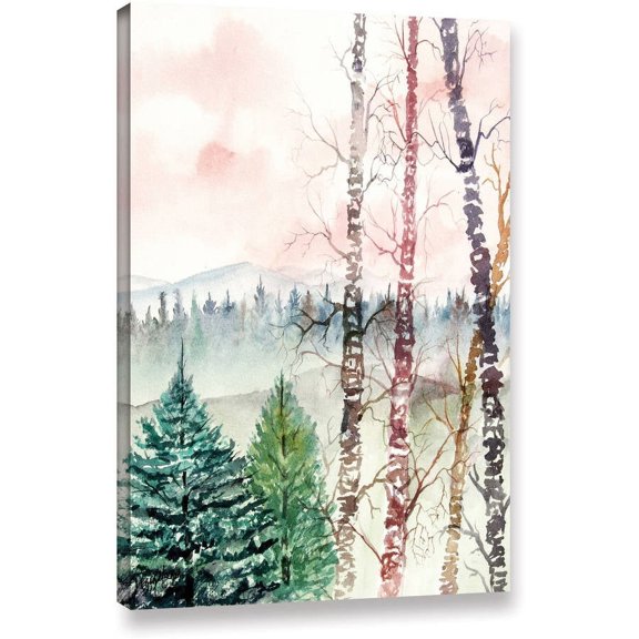 ArtWall Derek Mccrea "Birch Tree" Gallery-wrapped Canvas