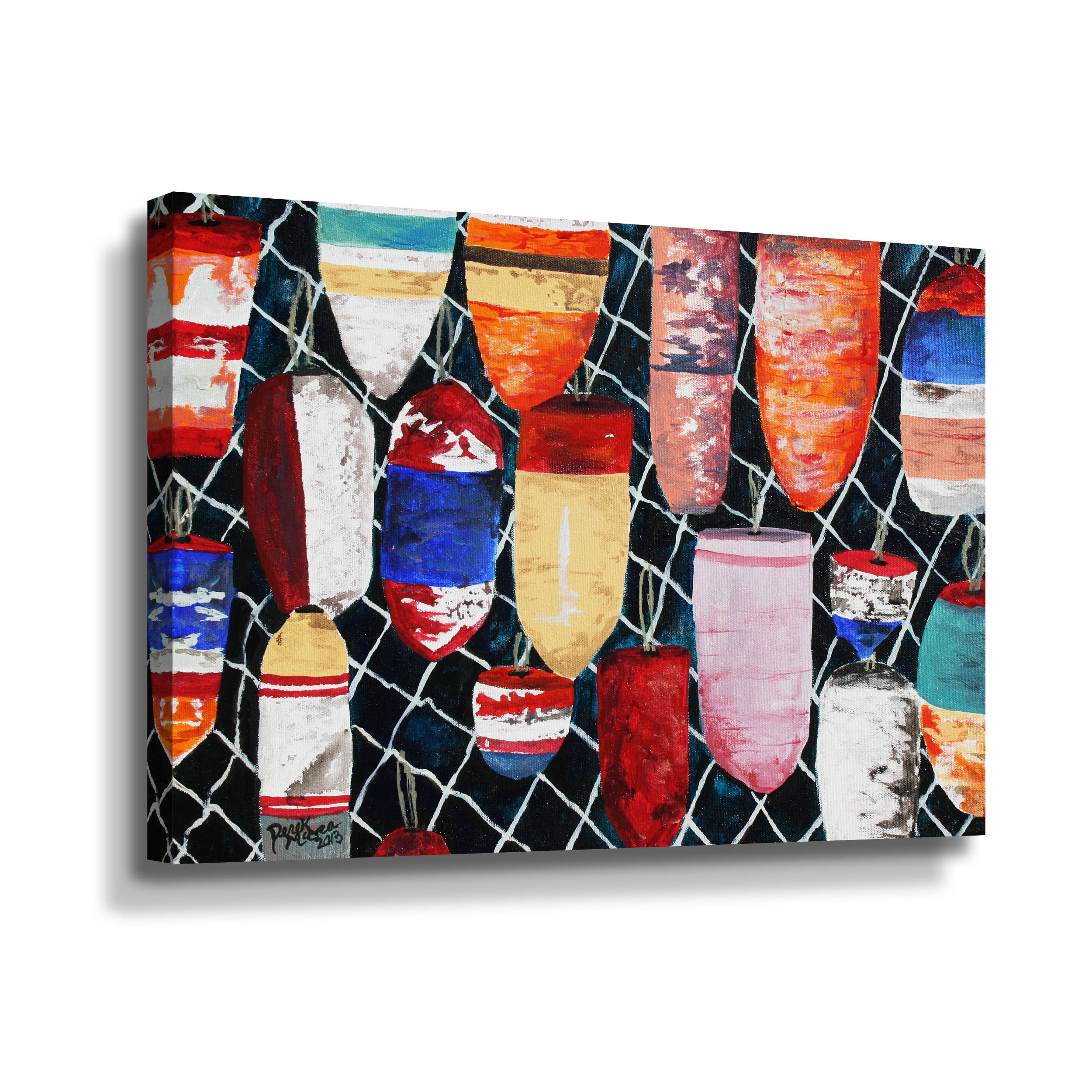 ArtWall Derek Mccrea Buoy Painting Wall Art