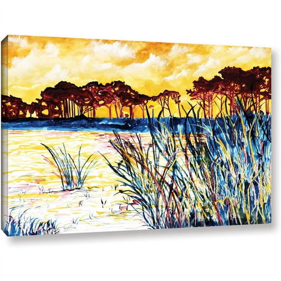 ArtWall Derek Mccrea "Coastal Pines" Gallery-wrapped Canvas