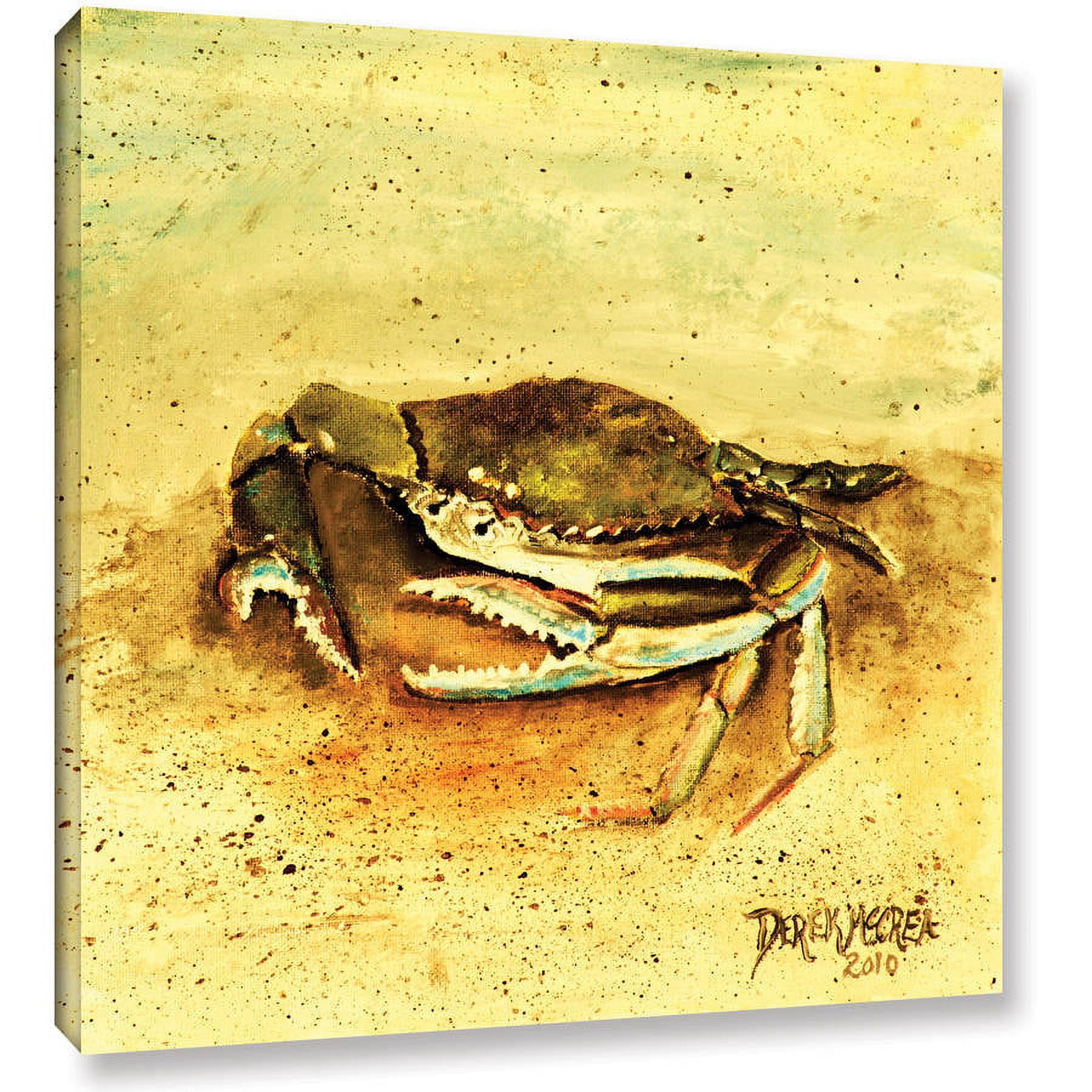 ArtWall Derek Mccrea "Crab" Gallery-wrapped Canvas