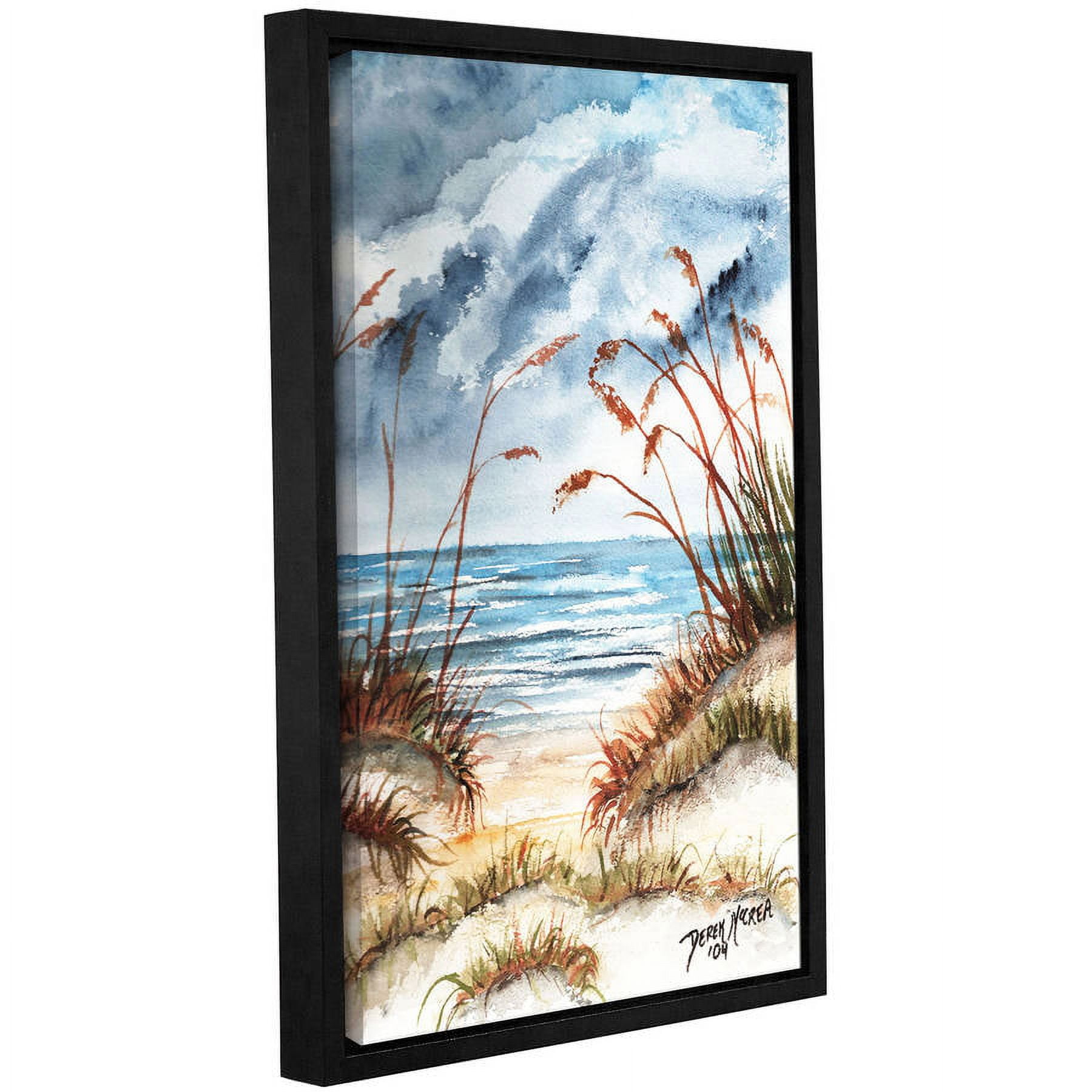 ArtWall Derek Mccrea "Dunes 3" Gallery-wrapped Floater-framed Canvas