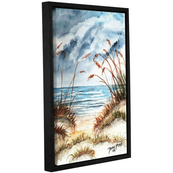 ArtWall Derek Mccrea "Dunes 3" Gallery-wrapped Floater-framed Canvas