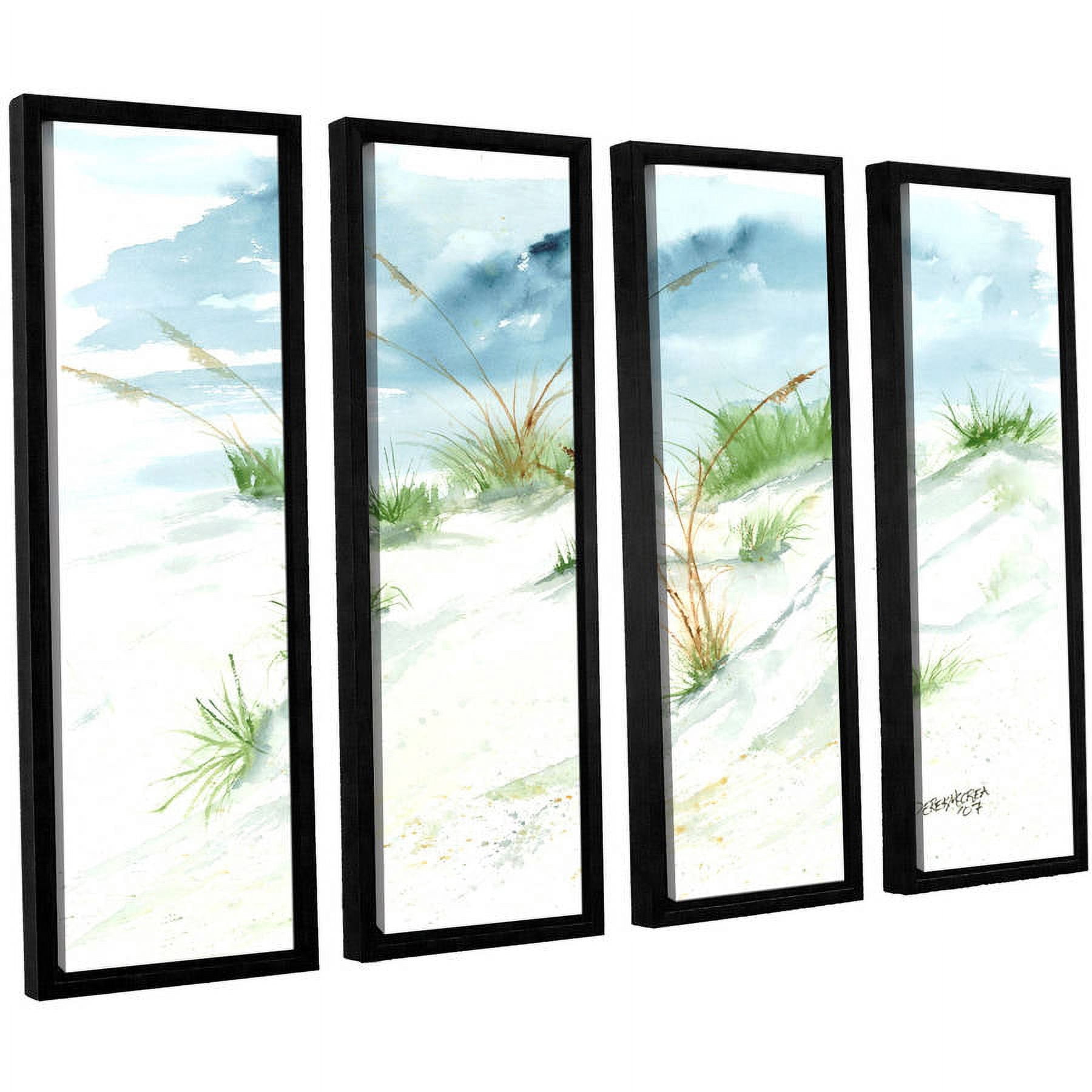 ArtWall Derek Mccrea "Dunes" 4-Piece Floater-framed Canvas Set