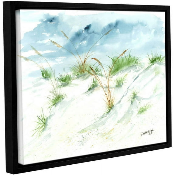 ArtWall Derek Mccrea "Dunes" Gallery-wrapped Floater-framed Canvas
