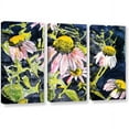 thumbnail image 1 of ArtWall Derek Mccrea "Echinacea" 3-Piece Gallery-wrapped Canvas Set, 1 of 2