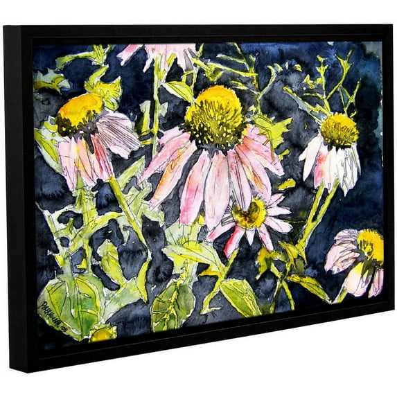 ArtWall Derek Mccrea "Echinacea" Gallery-wrapped Floater-framed Canvas