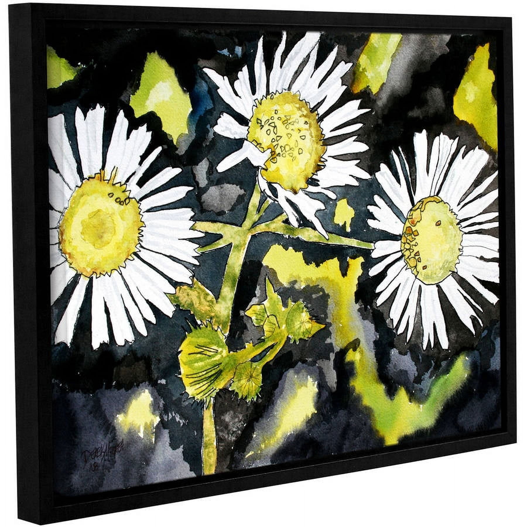ArtWall Derek Mccrea "Heath Aster" Gallery-wrapped Floater-framed Canvas
