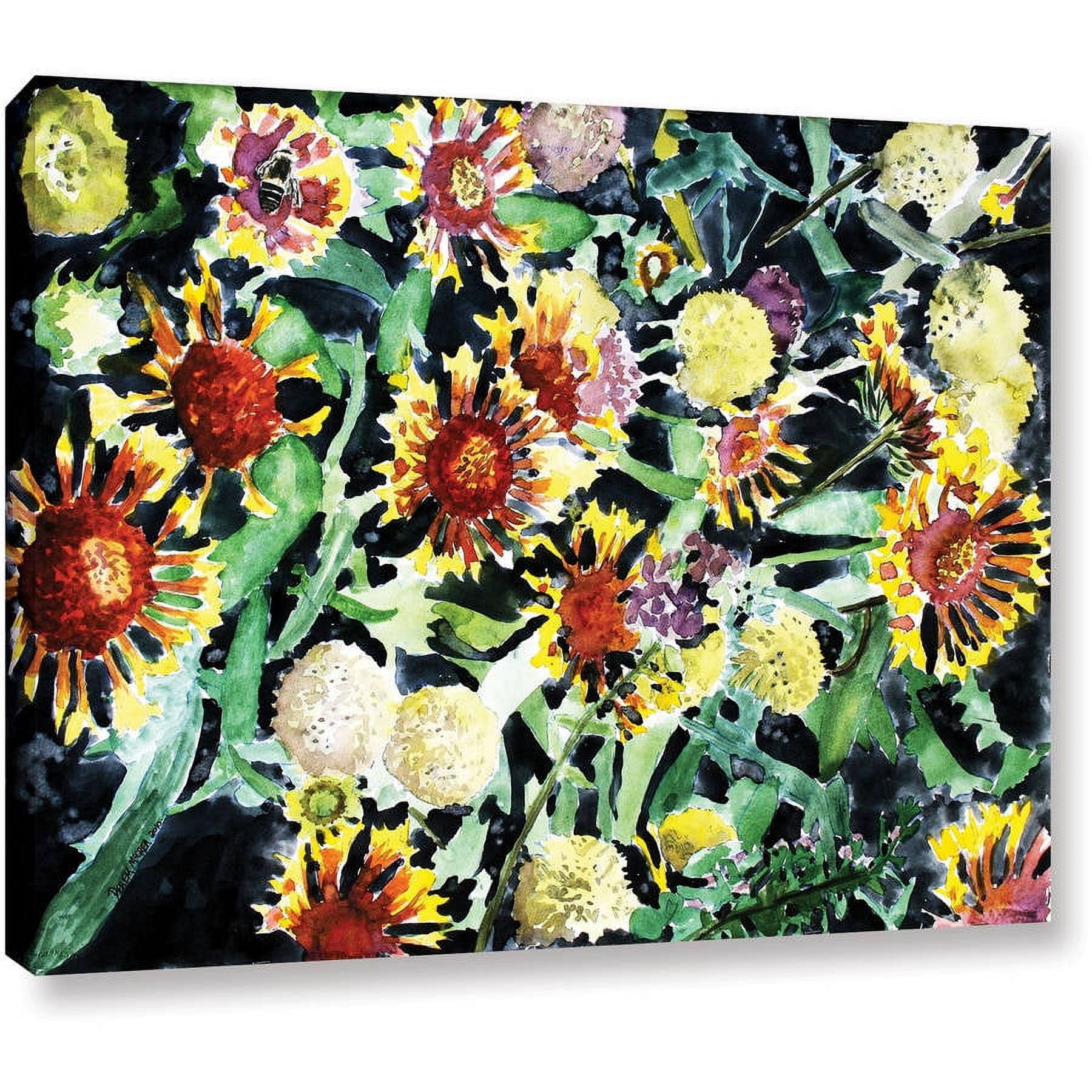 ArtWall Derek Mccrea "Indian Blanket Flowers" Gallery-wrapped Canvas
