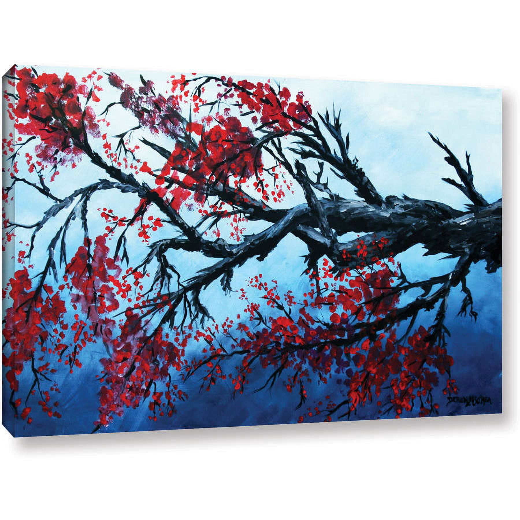 ArtWall Derek Mccrea "Japanese Cherry Blossom" Gallery-wrapped Canvas