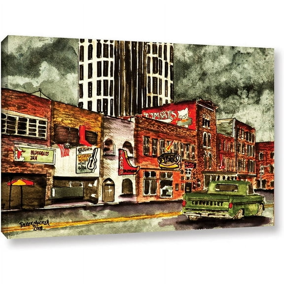 ArtWall Derek Mccrea "Nashville" Gallery-wrapped Canvas