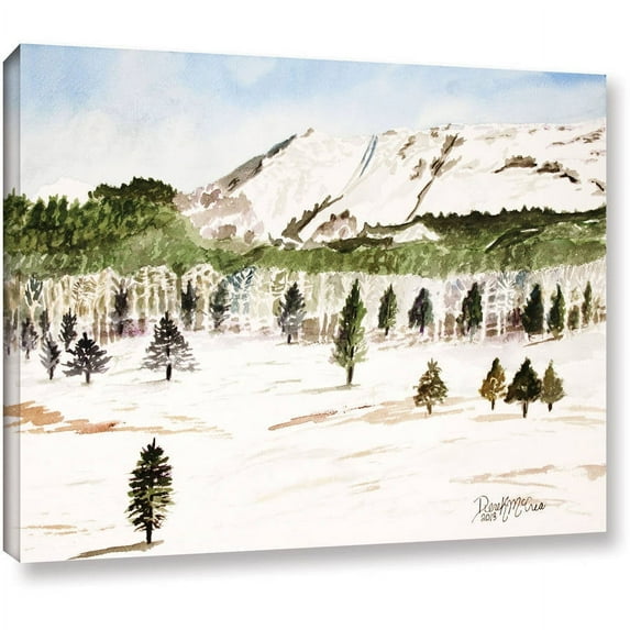 ArtWall Derek Mccrea "Pikes Peak" Gallery-wrapped Canvas