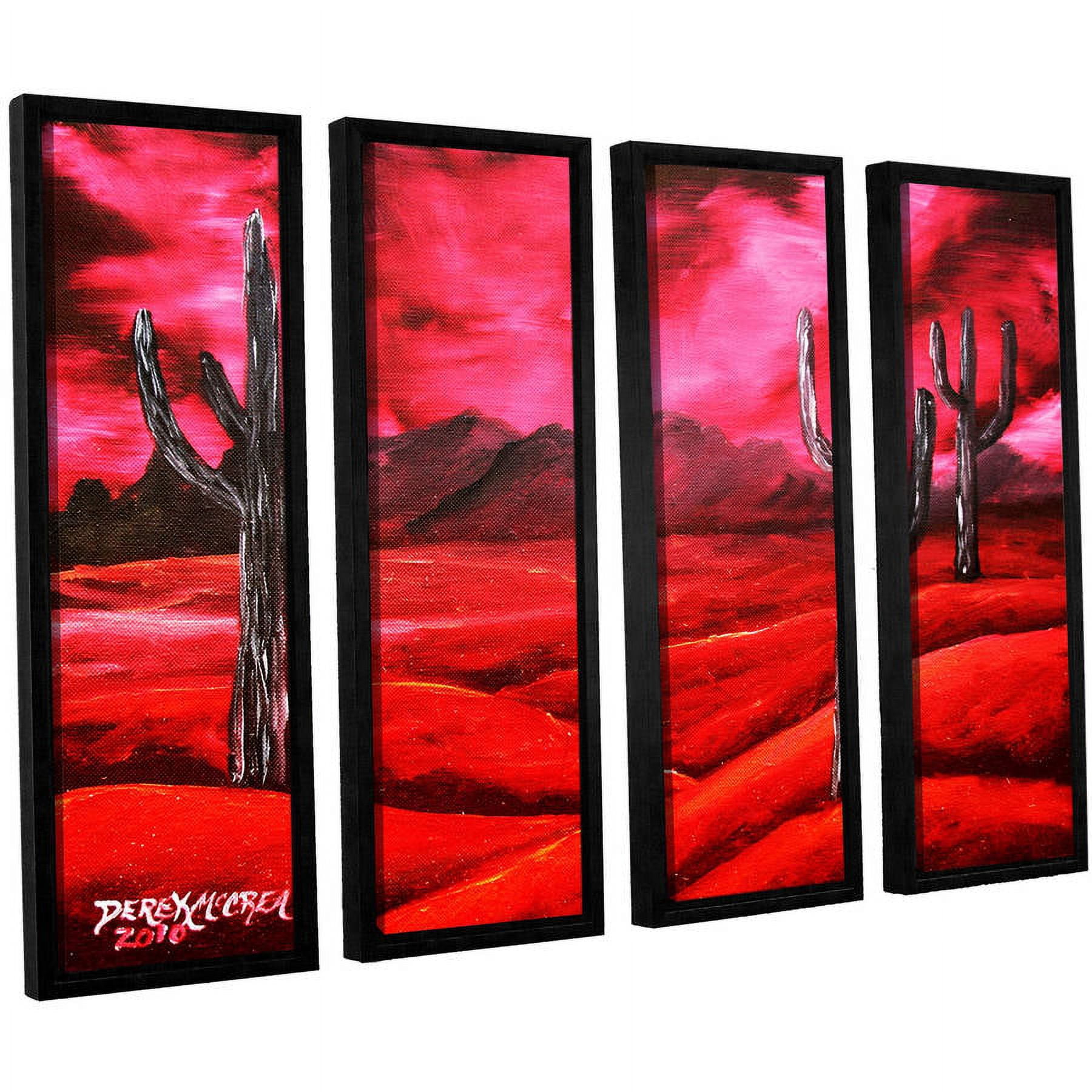 ArtWall Derek Mccrea "Southwestern" 4-Piece Floater-framed Canvas Set