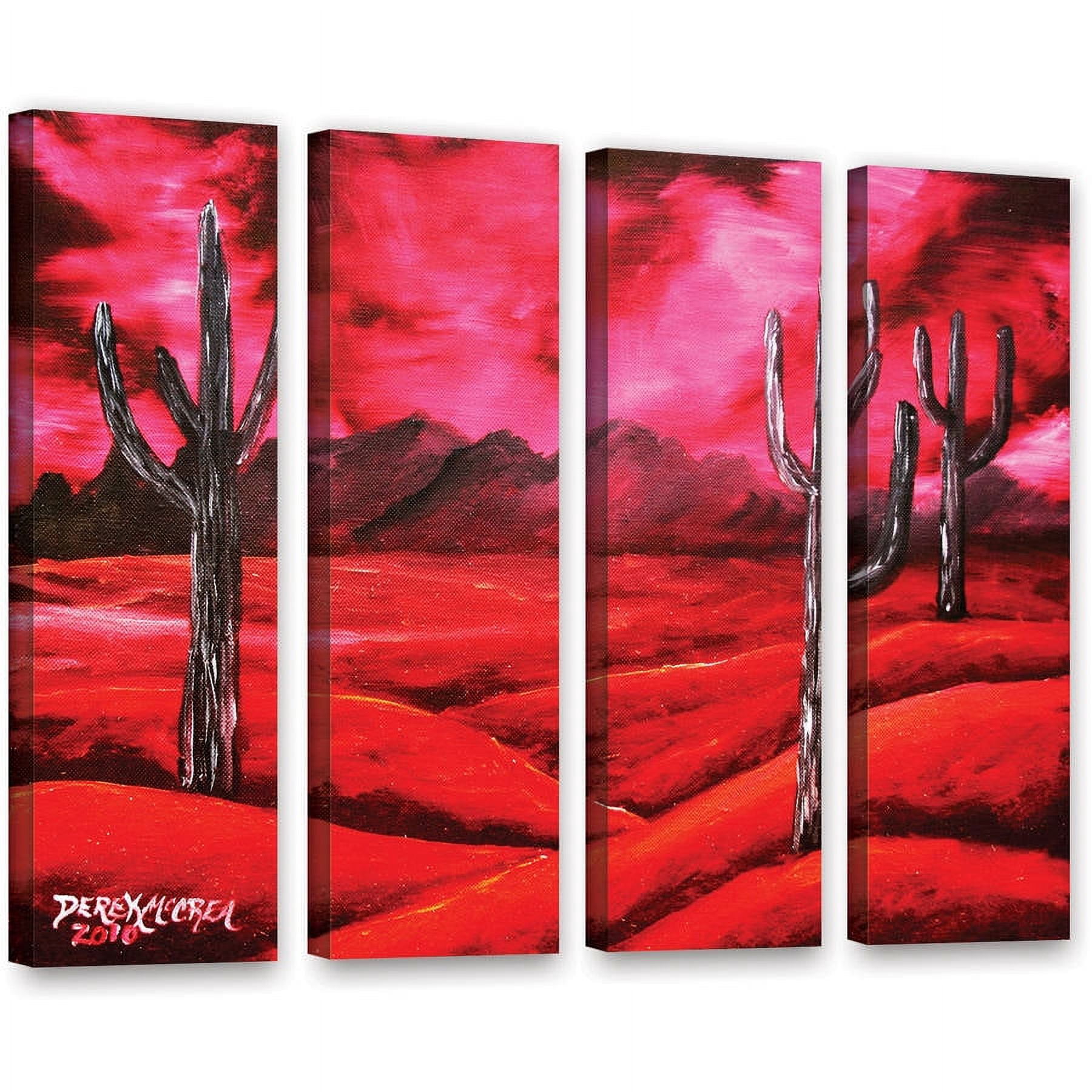 ArtWall Derek Mccrea "Southwestern" 4-Piece Gallery-wrapped Canvas Set