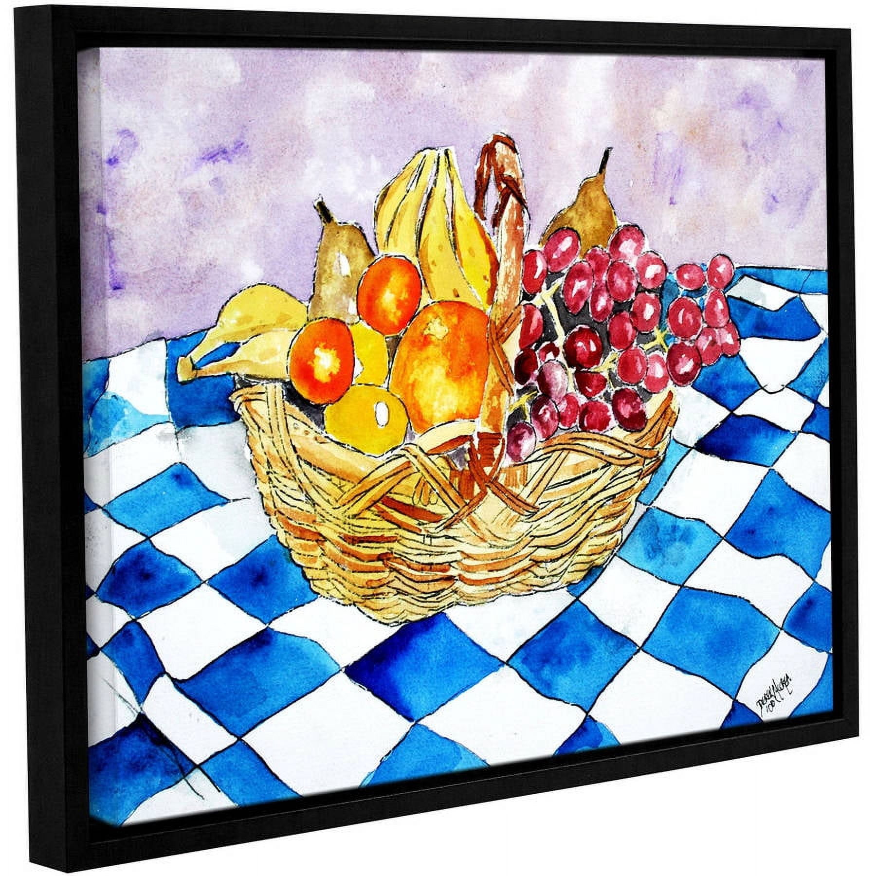 ArtWall Derek Mccrea "Still Life Fruit" Gallery-wrapped Floater-framed Canvas