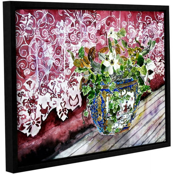 ArtWall Derek Mccrea "Still Life With Lace" Gallery-wrapped Floater-framed Canvas