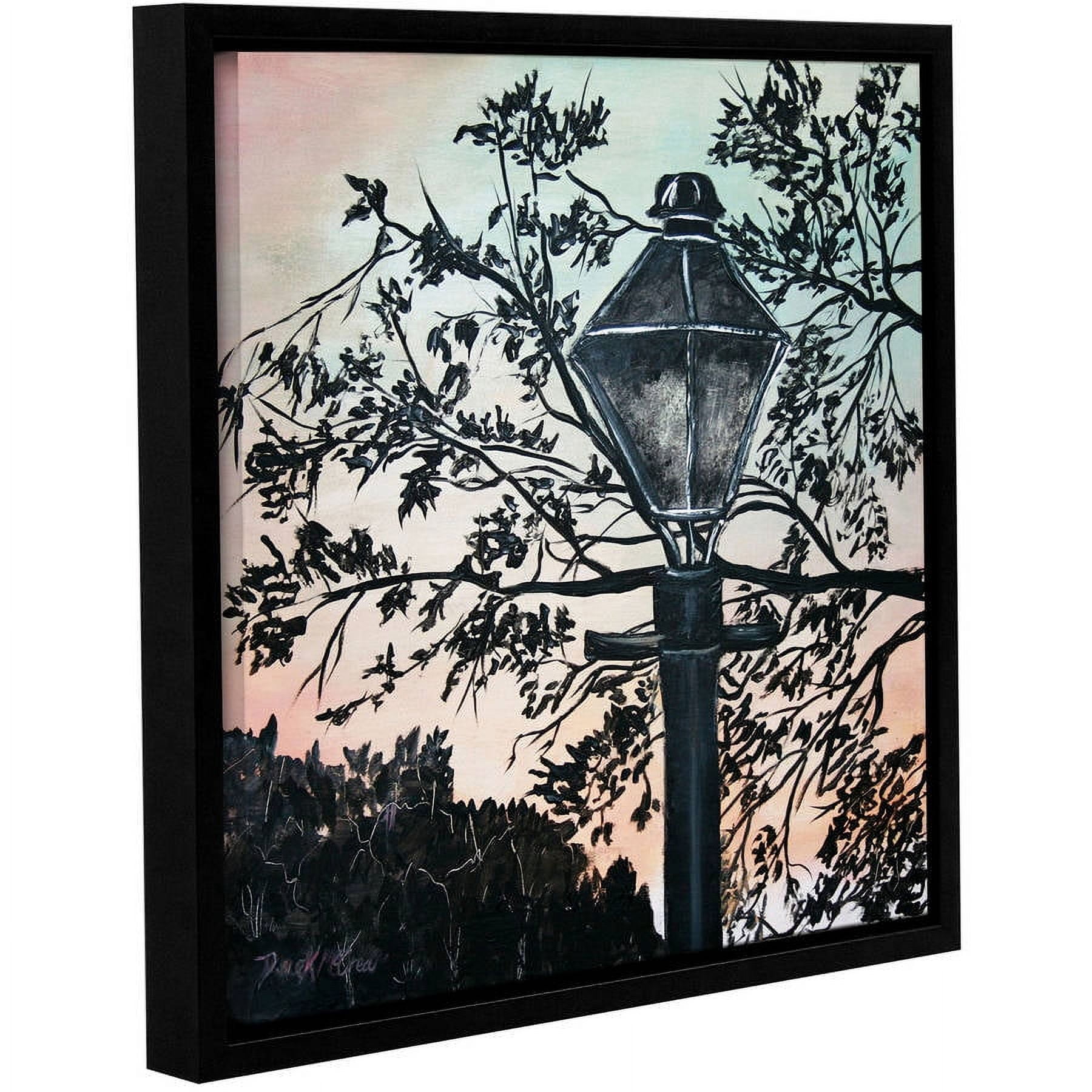 ArtWall Derek Mccrea "Street Light" Gallery-wrapped Floater-framed Canvas