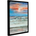 thumbnail image 1 of ArtWall Derek Mccrea "Sunset Beach" Gallery-wrapped Floater-framed Canvas, 1 of 2