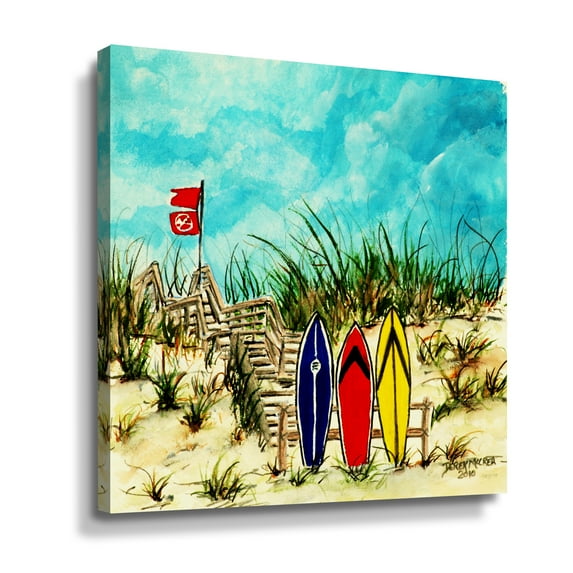 ArtWall Derek Mccrea Surfing Wall Art