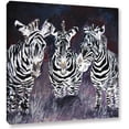 thumbnail image 1 of ArtWall Derek Mccrea "Zebra" Gallery-wrapped Canvas, 1 of 2